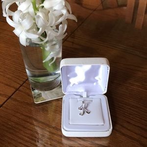 “K” initial necklace